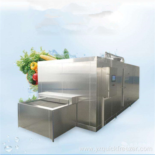 IQF Impingement Tunnel Freezer For Seafoods